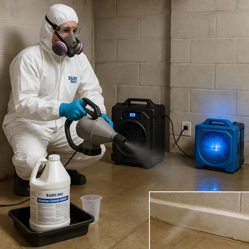 Sanitization and Odor Removal process in Paul, ID