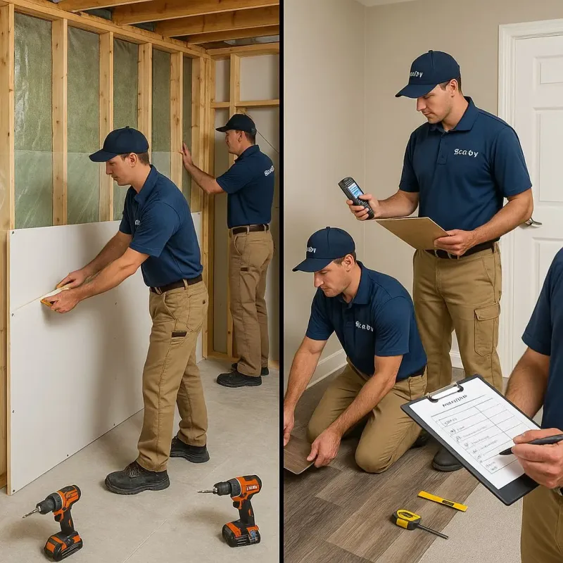 Repairs and Reconstruction process in Paul, ID